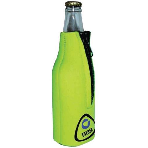Koozie® Feast Mode Foam Zip-Up Bottle Cooler